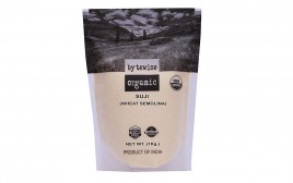 Bytewise Organic Suji (Wheat Semolina)   Pack  1 kilogram